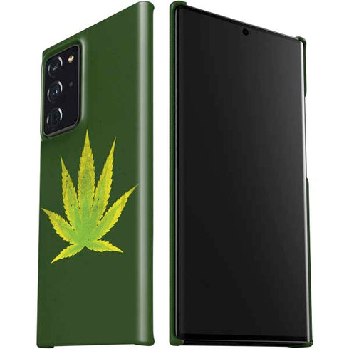 Marijuana Leaf Light Green Galaxy Note20 Ultra 5G Lite Case