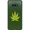 Marijuana Leaf Light Green Galaxy S10e Skin