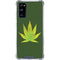 Marijuana Leaf Light Green Galaxy S20 FE Clear Case