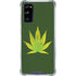 Marijuana Leaf Light Green Galaxy S20 FE Clear Case