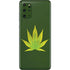 Marijuana Leaf Light Green Galaxy S20 Plus Skin