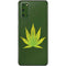 Marijuana Leaf Light Green Galaxy S20 Skin