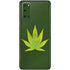 Marijuana Leaf Light Green Galaxy S20 Skin
