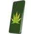 Marijuana Leaf Light Green Galaxy S20 Skin