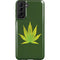 Marijuana Leaf Light Green Galaxy S21 Plus 5G Pro Case