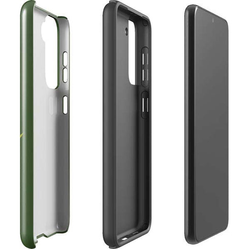 Marijuana Leaf Light Green Galaxy S21 Plus 5G Pro Case