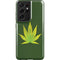 Marijuana Leaf Light Green Galaxy S21 Ultra 5G Pro Case