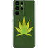 Marijuana Leaf Light Green Galaxy S21 Ultra 5G Skin