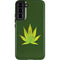 Marijuana Leaf Light Green Galaxy S22 Plus Pro Case