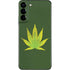 Marijuana Leaf Light Green Galaxy S22 Plus Skin