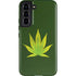 Marijuana Leaf Light Green Galaxy S22 Pro Case