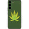 Marijuana Leaf Light Green Galaxy S22 Skin