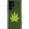 Marijuana Leaf Light Green Galaxy S22 Ultra Pro Case