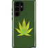 Marijuana Leaf Light Green Galaxy S22 Ultra Pro Case