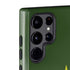 Marijuana Leaf Light Green Galaxy S22 Ultra Pro Case