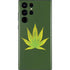 Marijuana Leaf Light Green Galaxy S22 Ultra Skin