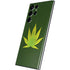 Marijuana Leaf Light Green Galaxy S22 Ultra Skin