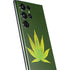 Marijuana Leaf Light Green Galaxy S22 Ultra Skin