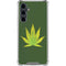 Marijuana Leaf Light Green Galaxy S23 FE Clear Case