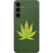 Marijuana Leaf Light Green Galaxy S23 FE Skin