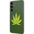 Marijuana Leaf Light Green Galaxy S23 FE Skin