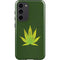 Marijuana Leaf Light Green Galaxy S23 Plus Pro Case