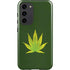Marijuana Leaf Light Green Galaxy S23 Plus Pro Case