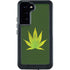 Marijuana Leaf Light Green Galaxy S23 Plus Waterproof Case