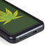 Marijuana Leaf Light Green Galaxy S23 Plus Waterproof Case