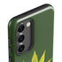 Marijuana Leaf Light Green Galaxy S23 Pro Case