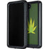 Marijuana Leaf Light Green Galaxy S23 Waterproof Case
