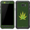 Marijuana Leaf Light Green Galaxy S7 Active Skin