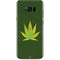 Marijuana Leaf Light Green Galaxy S8 Plus Skin