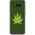 Marijuana Leaf Light Green Galaxy S8 Skin