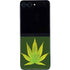 Marijuana Leaf Light Green Galaxy Z Flip5 5G Skin