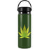 Marijuana Leaf Light Green Hydro Flask 20oz Wide Mouth Skin