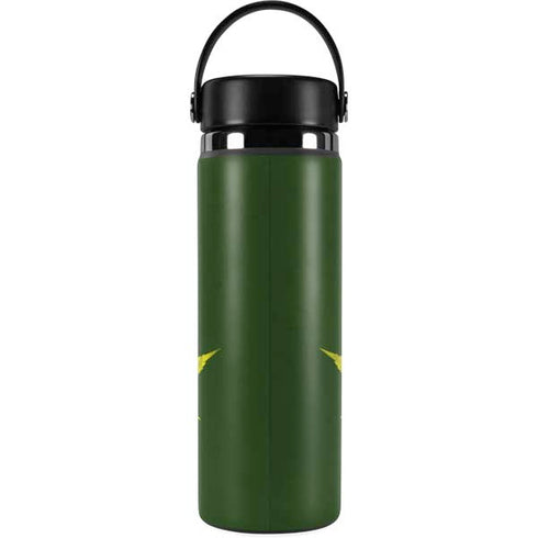 Marijuana Leaf Light Green Hydro Flask 20oz Wide Mouth Skin