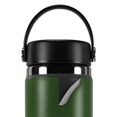 Marijuana Leaf Light Green Hydro Flask 20oz Wide Mouth Skin