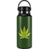 Marijuana Leaf Light Green Hydro Flask 32oz Wide Mouth Skin
