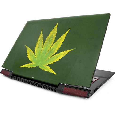 Marijuana Leaf Light Green Lenovo IdeaPad Skin