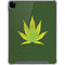 Marijuana Leaf Light Green iPad Pro 12.9in (2020) Clear Case