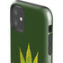 Marijuana Leaf Light Green iPhone 11 Impact Case