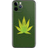 Marijuana Leaf Light Green iPhone 11 Pro Skin