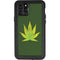 Marijuana Leaf Light Green iPhone 11 Pro Waterproof Case