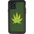 Marijuana Leaf Light Green iPhone 11 Pro Waterproof Case