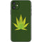 Marijuana Leaf Light Green iPhone 11 Skin