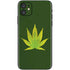 Marijuana Leaf Light Green iPhone 11 Skin