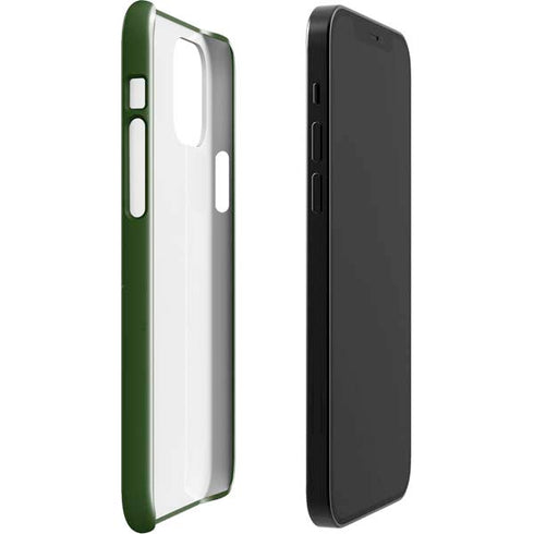 Marijuana Leaf Light Green iPhone 12 Mini Lite Case