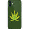 Marijuana Leaf Light Green iPhone 12 Mini Skin
