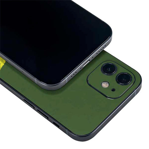 Marijuana Leaf Light Green iPhone 12 Mini Skin